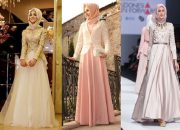 Dress Busana Pesta Muslimah Modern